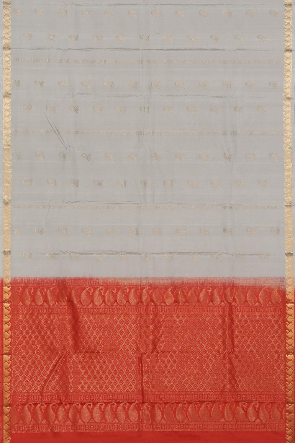 Image of South Silk Grey Saree